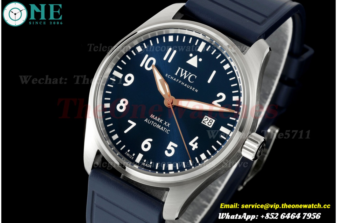 Pilot Mark XX 40mm SS/RU Blue Dial MZF A2892