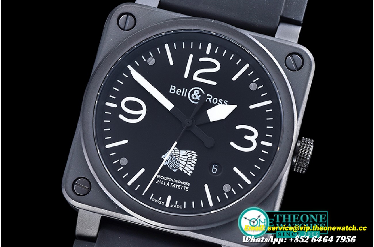 Bell & Ross - BR03-92 Esdacron Ed. PVD/RU Black Miyota 9015