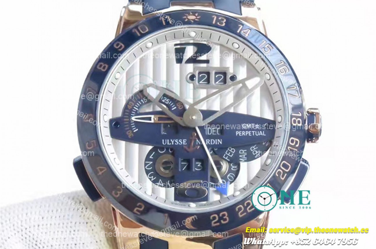 Ulysse Nardin - Executive Toro 326-03 Automatic RG/RU White TWAF Asia 23J