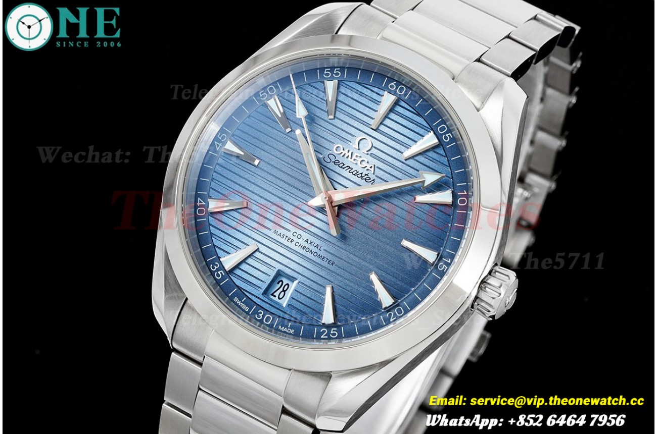Aqua Terra 150m 41mm SS/SS Blue Dial VSF A8900