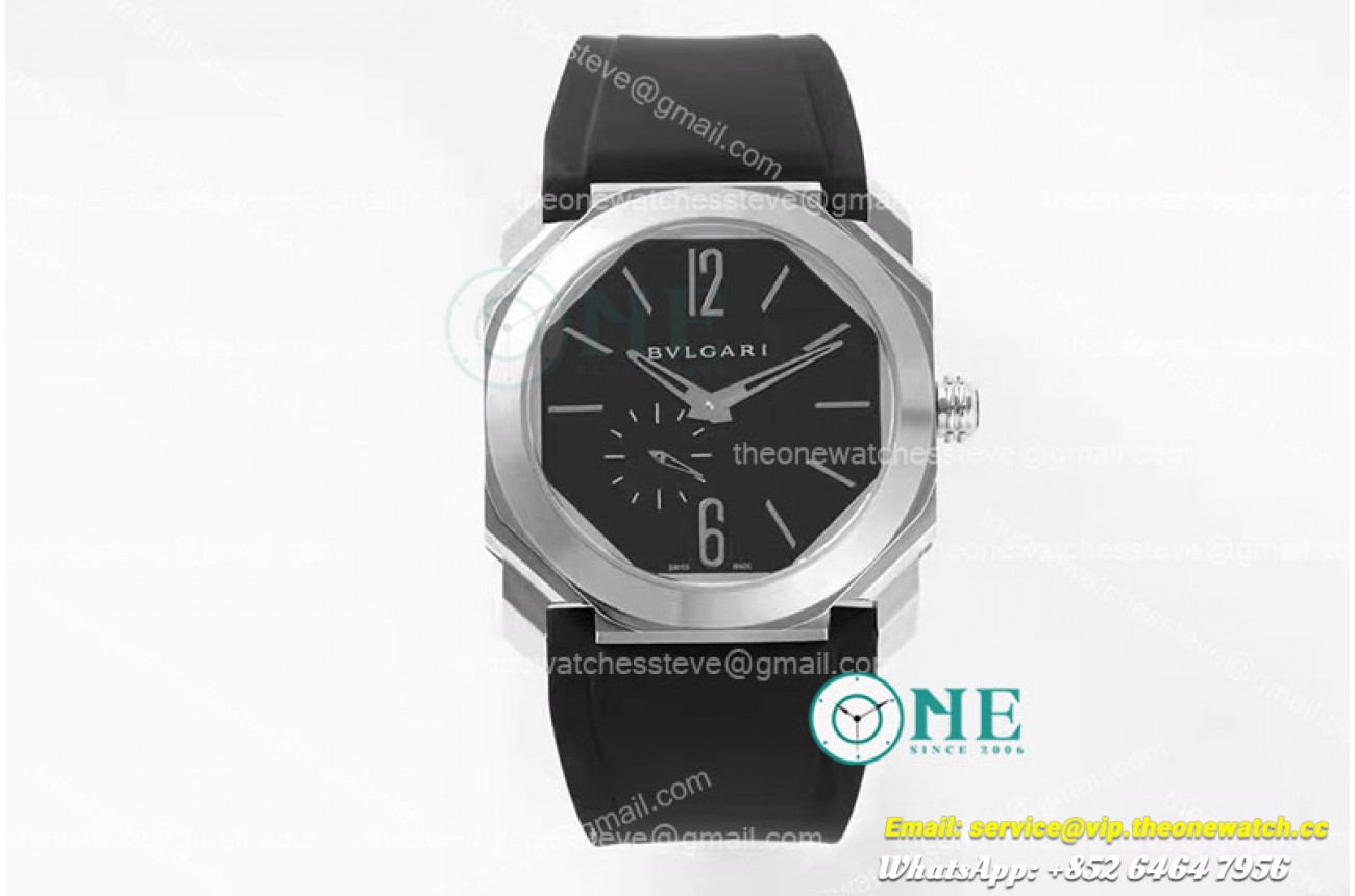 Bvlgari - Octo 41mm Automatic SS/RU Black BVF Asia BVL138