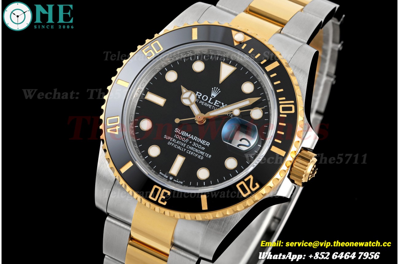 Submariner 126613LN 41mm SS/YG Black Dial RCF VR3235