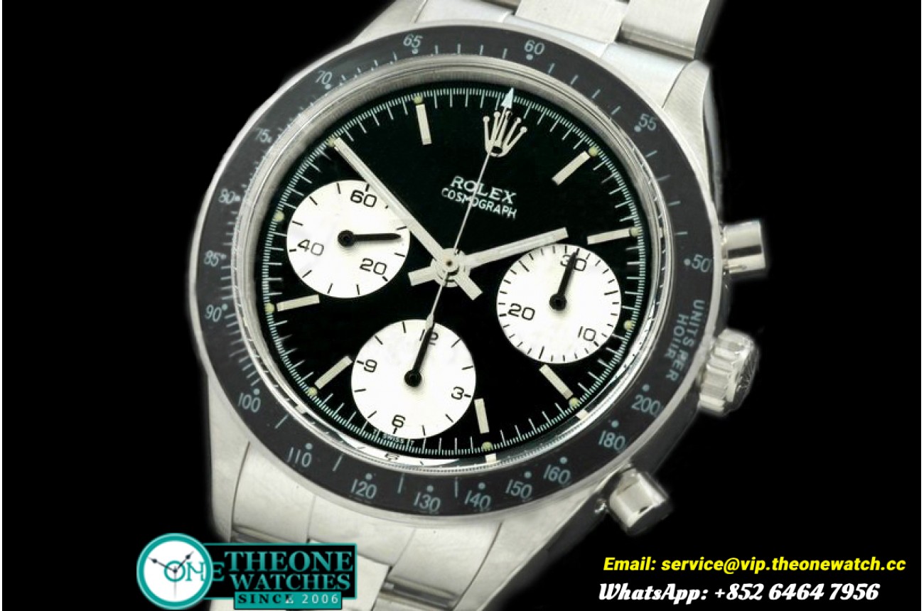 Rolex - 6263 SS/SS Black Asian Venus 75 H/W