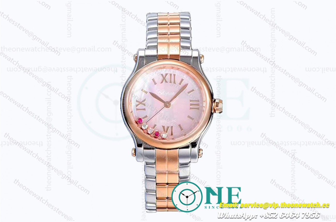 Chopard - Happy Sports SS/RG Pink/Rom YF A2892 Mod