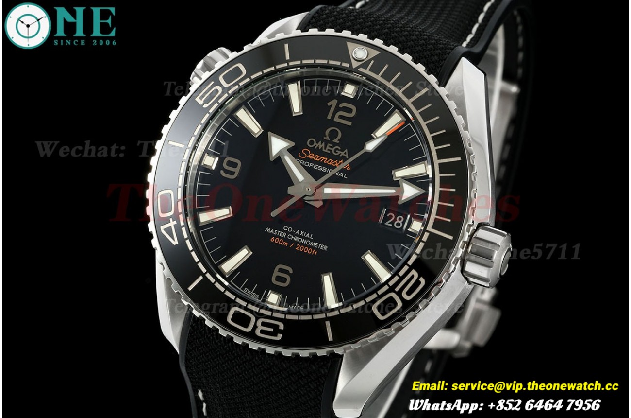 Planet Ocean 600m 43.5mm SS/RU Black Dial SCF A8900