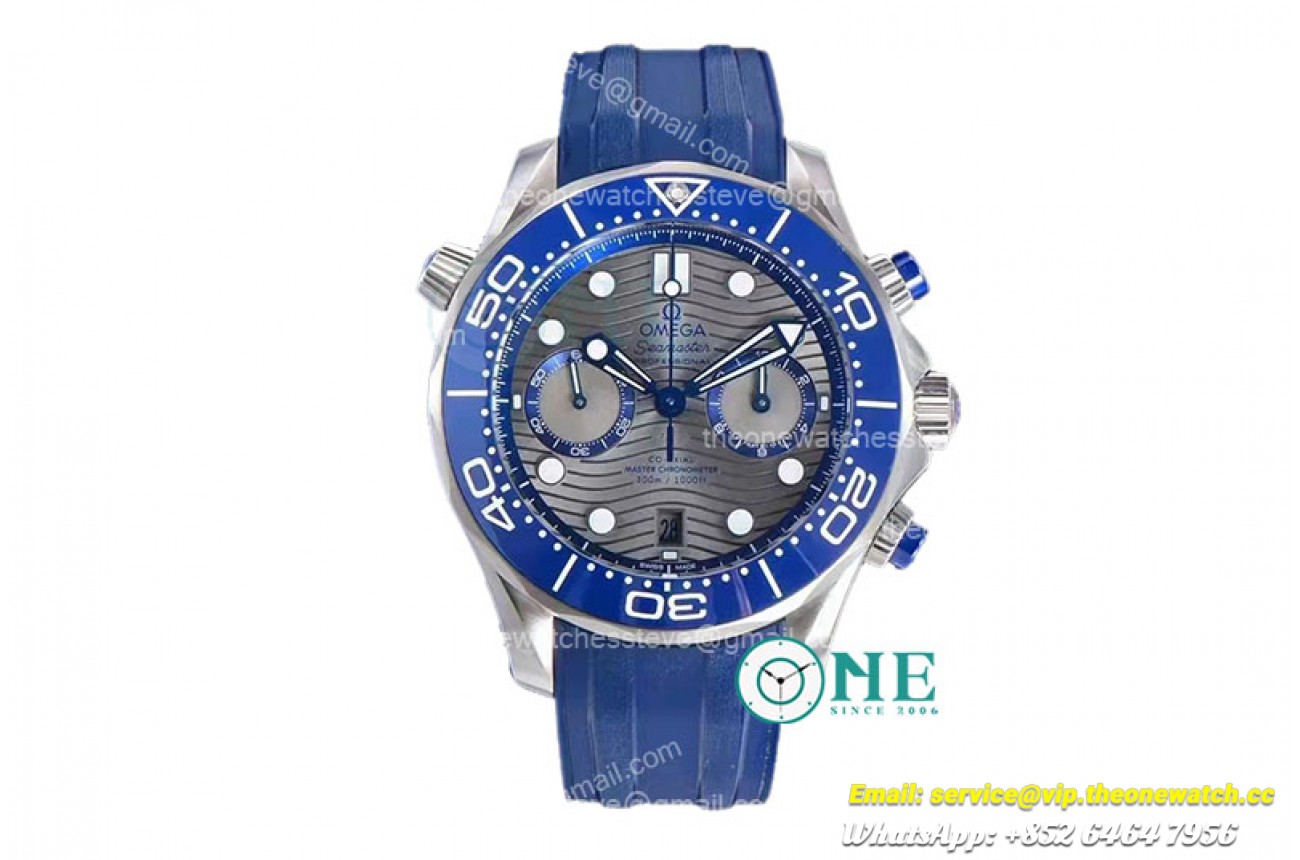 Omega - Seamaster 300m 2018 Chrono SS/RU Grey OMF Asia 9900