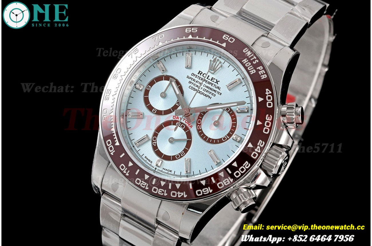 Daytona 126506 40mm SS/SS Ice Blue/DIa VSF DD4801