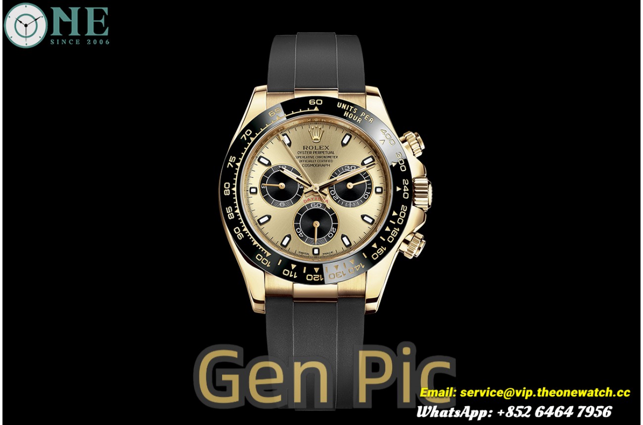 Daytona 116518 40mm YG/RU Gold Dial VSF DD4130 (Weighted Approx.136g)