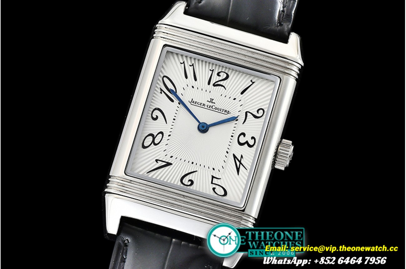 Jaeger LeCoultre - JL Reverso Mens SS/LE White/Num MY8215 Mod