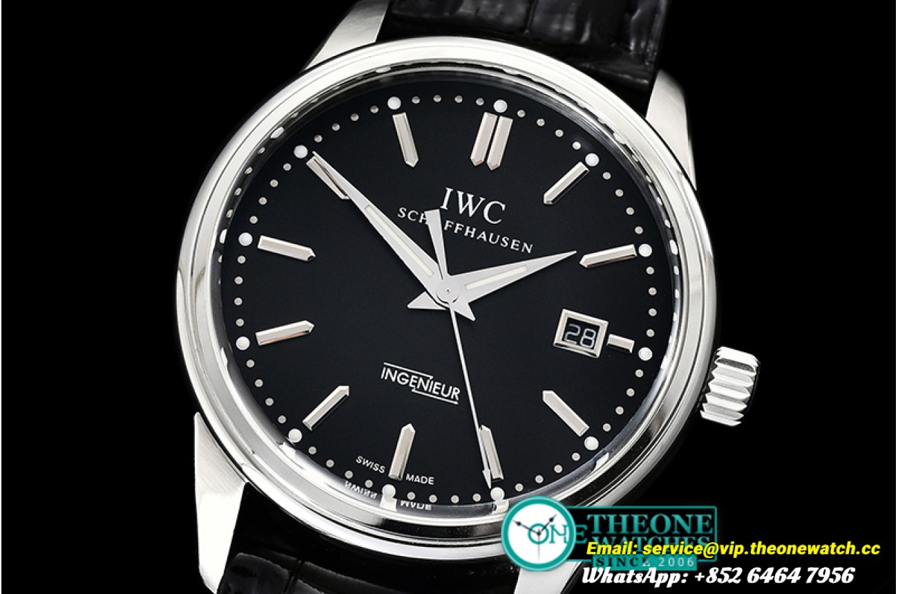 IWC - Vintage Ingenieur SS/LE Black AIF Miyota 9015 Mod