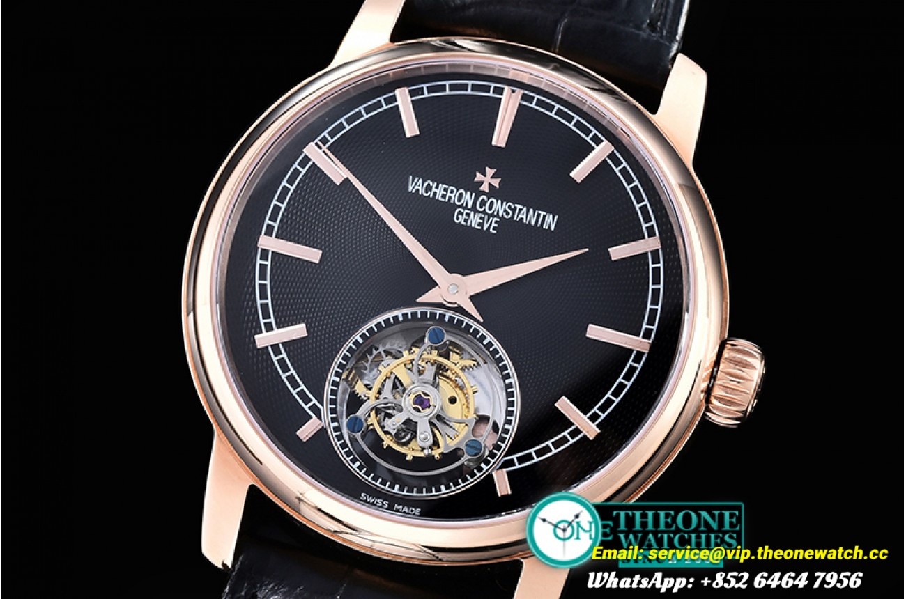 Vacheron Contantin - Traditionnelle Tourbillon RG/LE Black - Asia HW Tourbillon