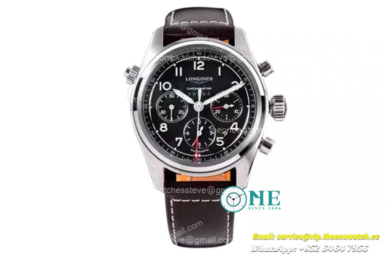 Spirit 42mm SS/LE Black Dial CF A7750