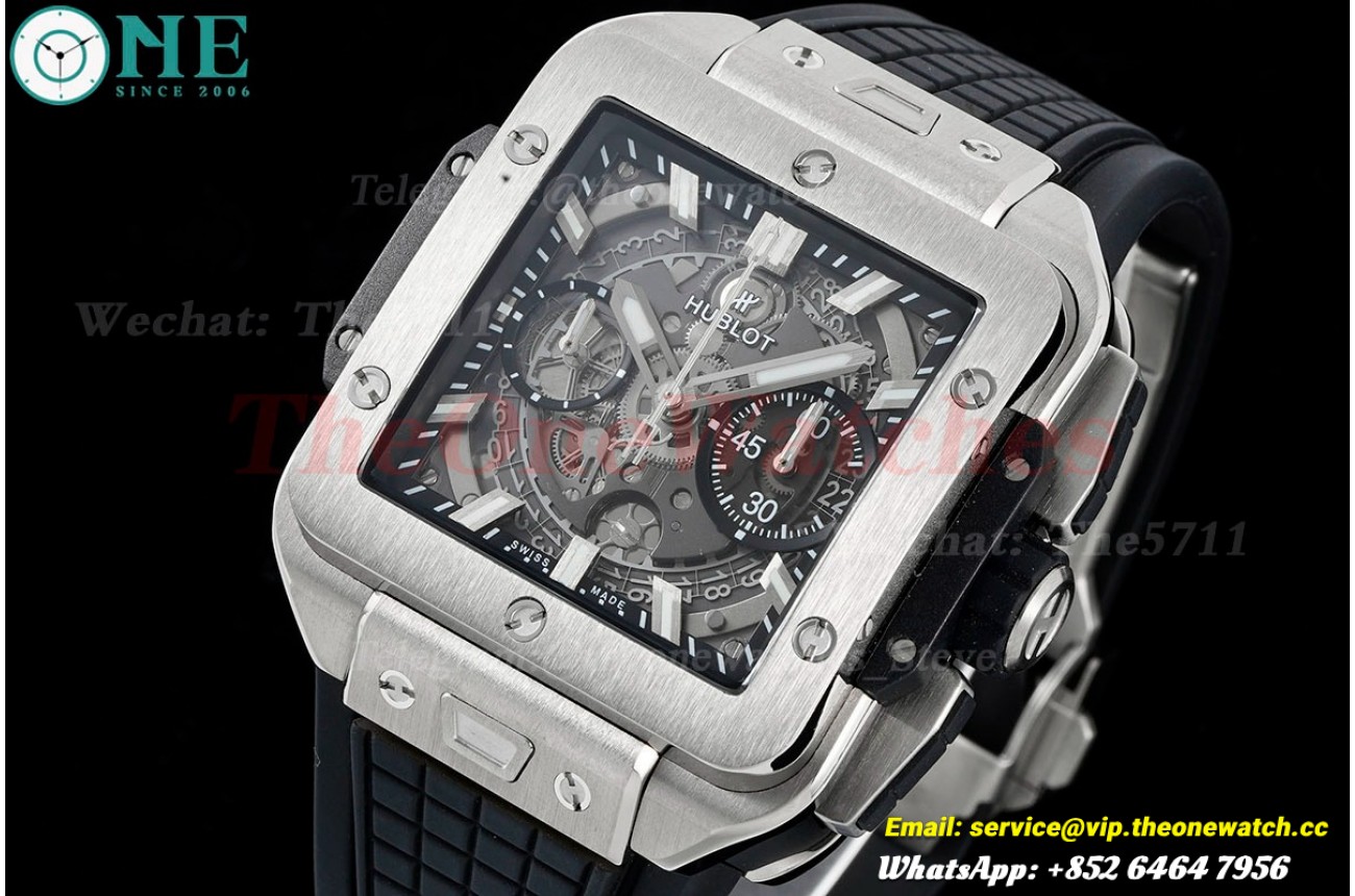 Square Bang Unico 42mm Ti/RU Skeleton Dial BBF HUB1280A