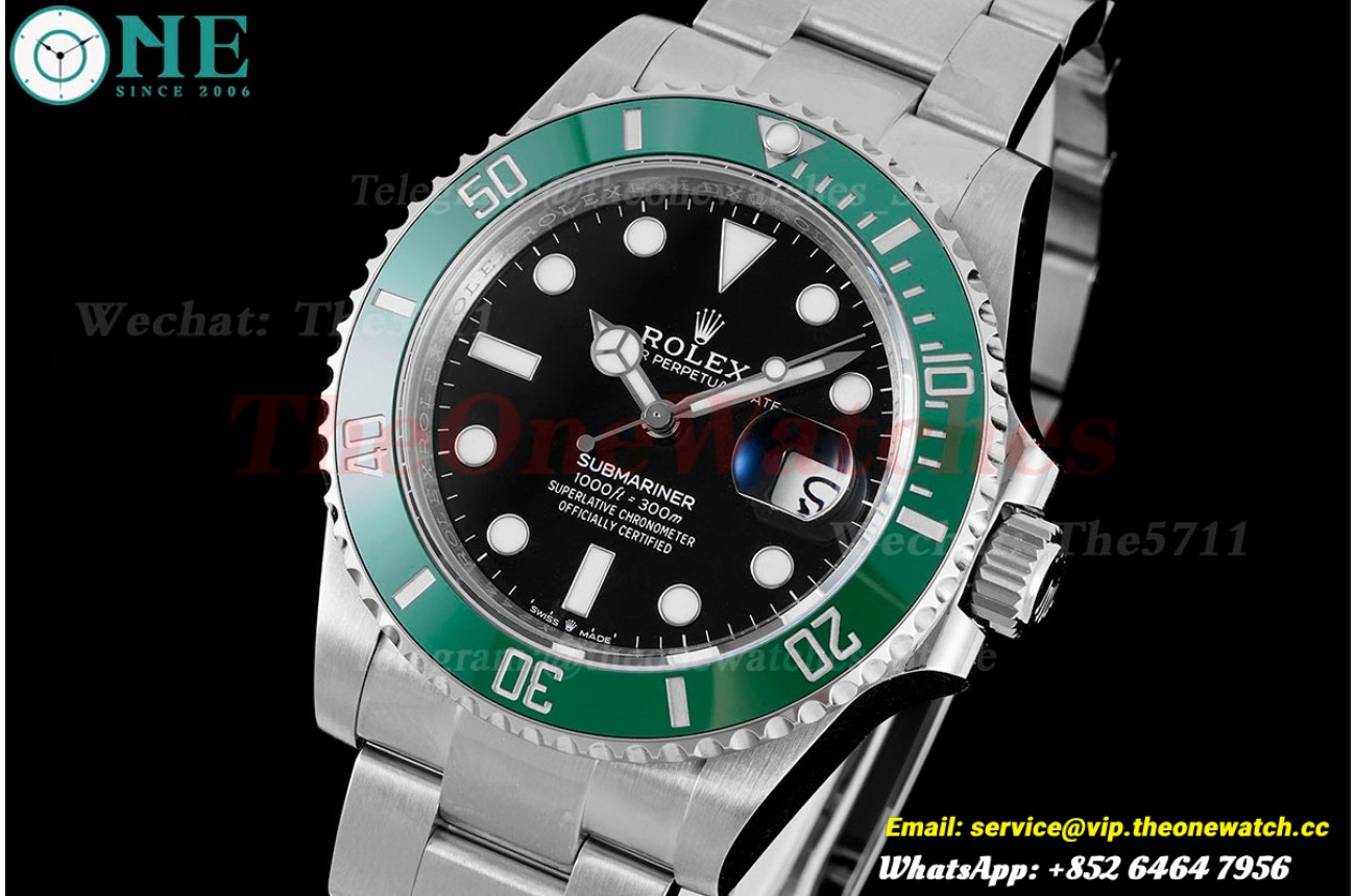 Submariner 126610LV Starbucks 41mm SS/SS Black Dial VSF DD3235
