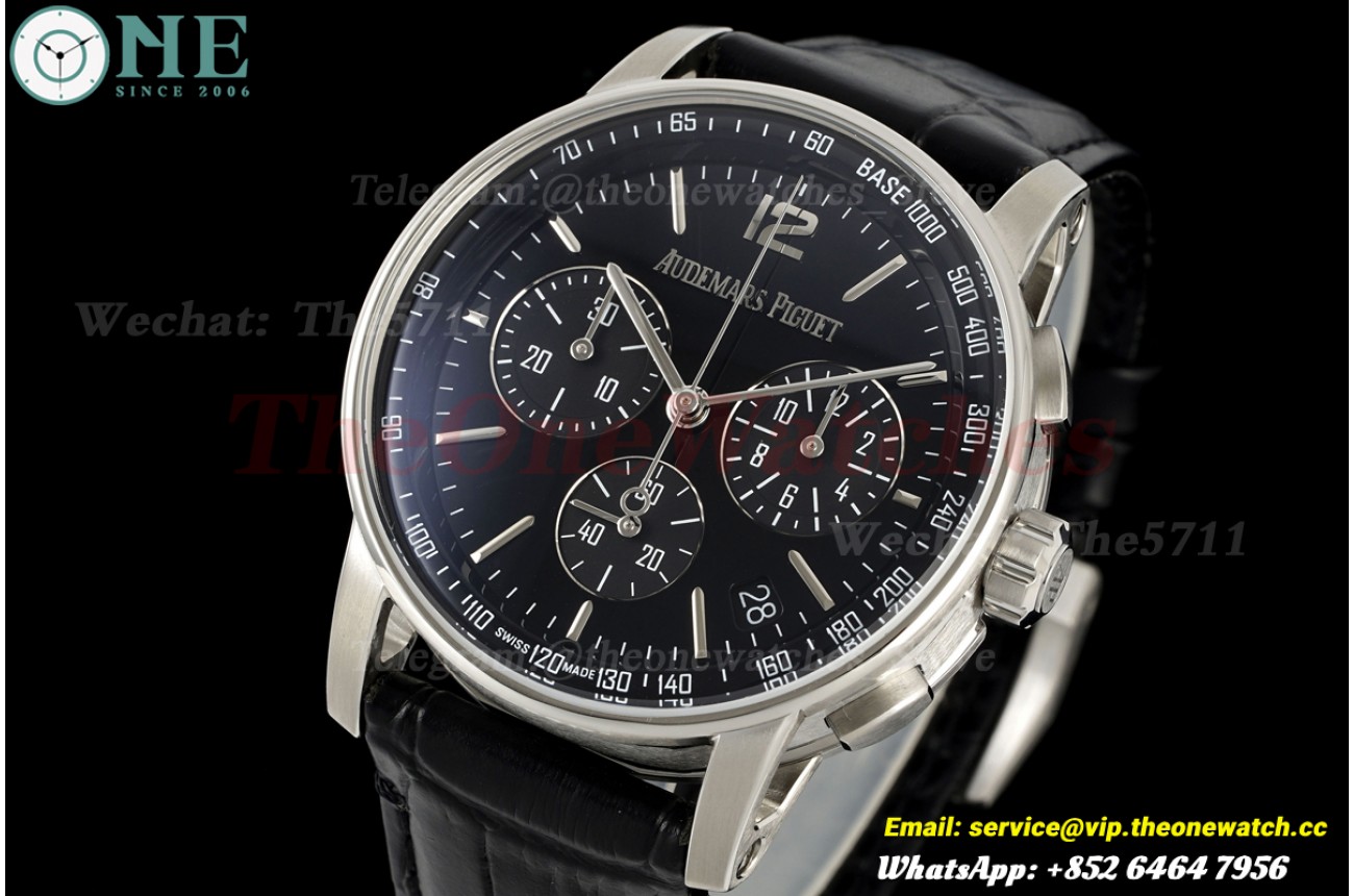 Code11.59 Chrono 26393 41mm SS/LE Black Dial APSF SH4401 Super Clone