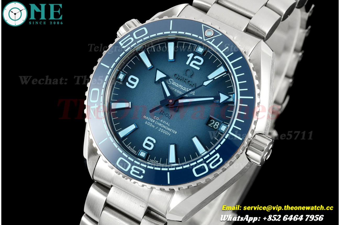 Planet Ocean 600m 39.5mm SS/SS Summer Blue Dial VSF VS8800