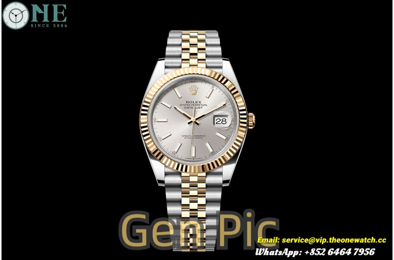 Datejust 126333 41mm Jub SS/YG Silver/Stk VSF V2 DD3235(Weighted Approx.147)
