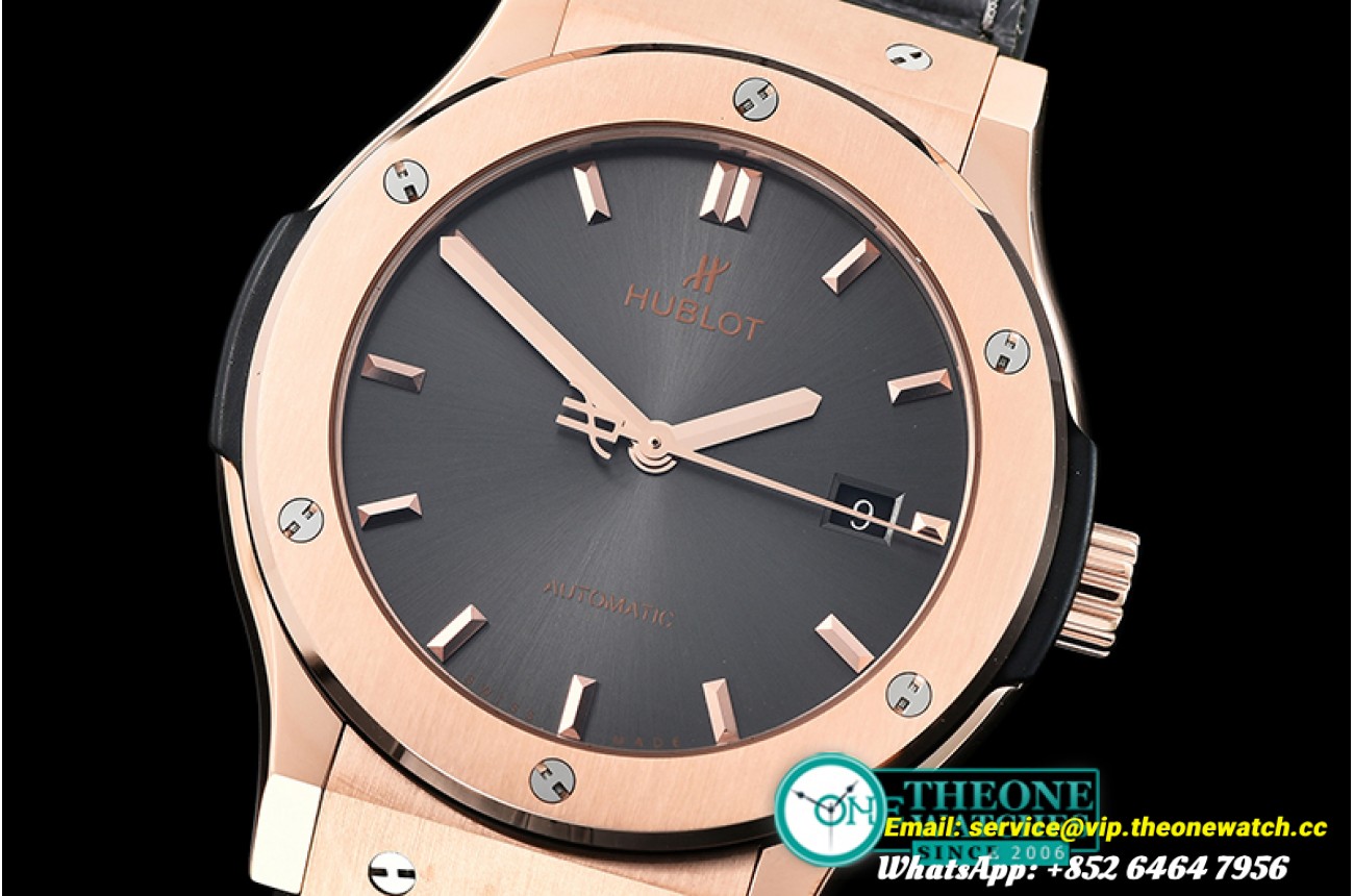 Hublot - Classic Fusion 42mm RG/LE Grey JJF Asia 2892