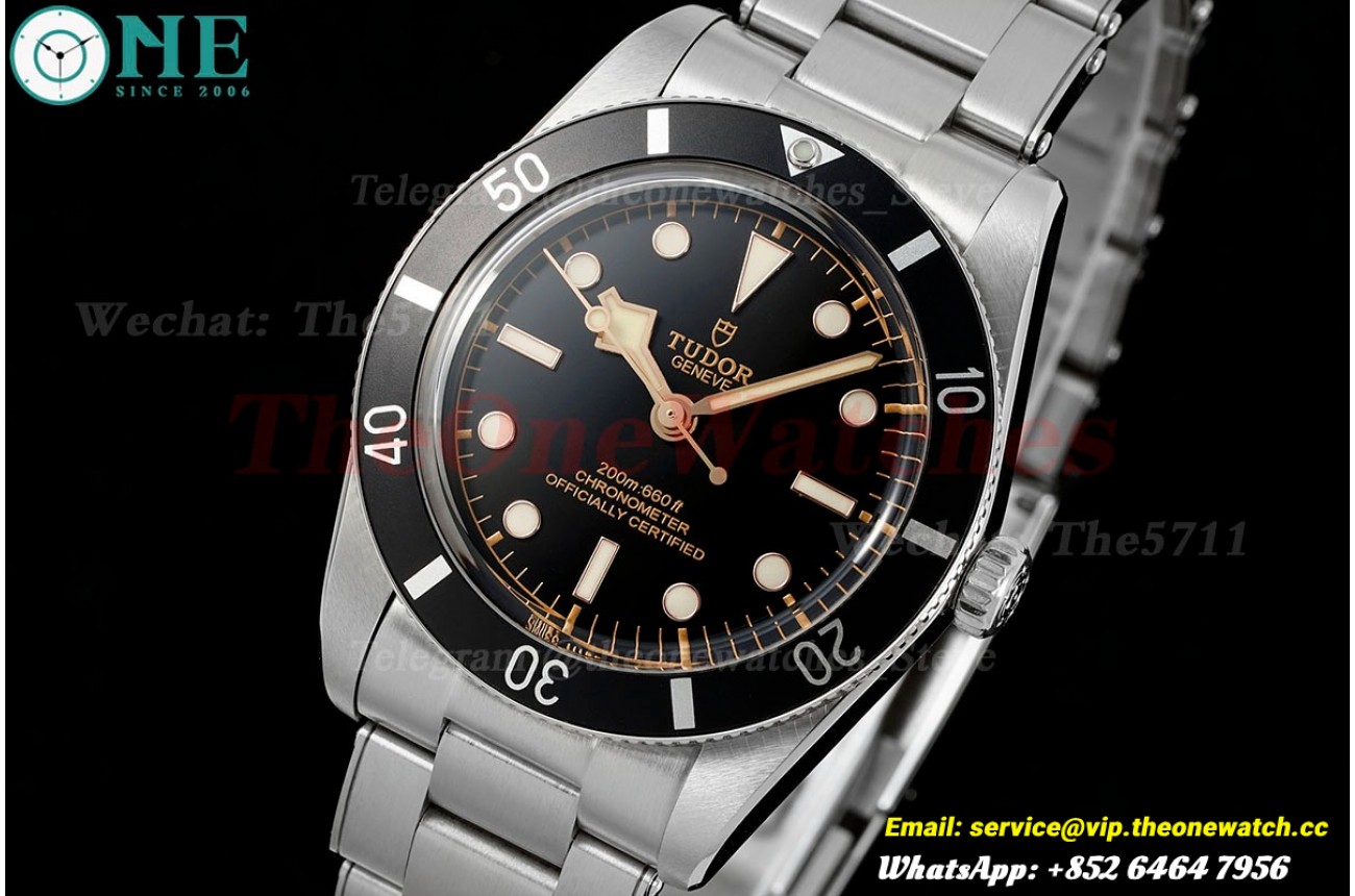 Heritage Black Bay 37mm SS/SS Black Dial ZF A2824