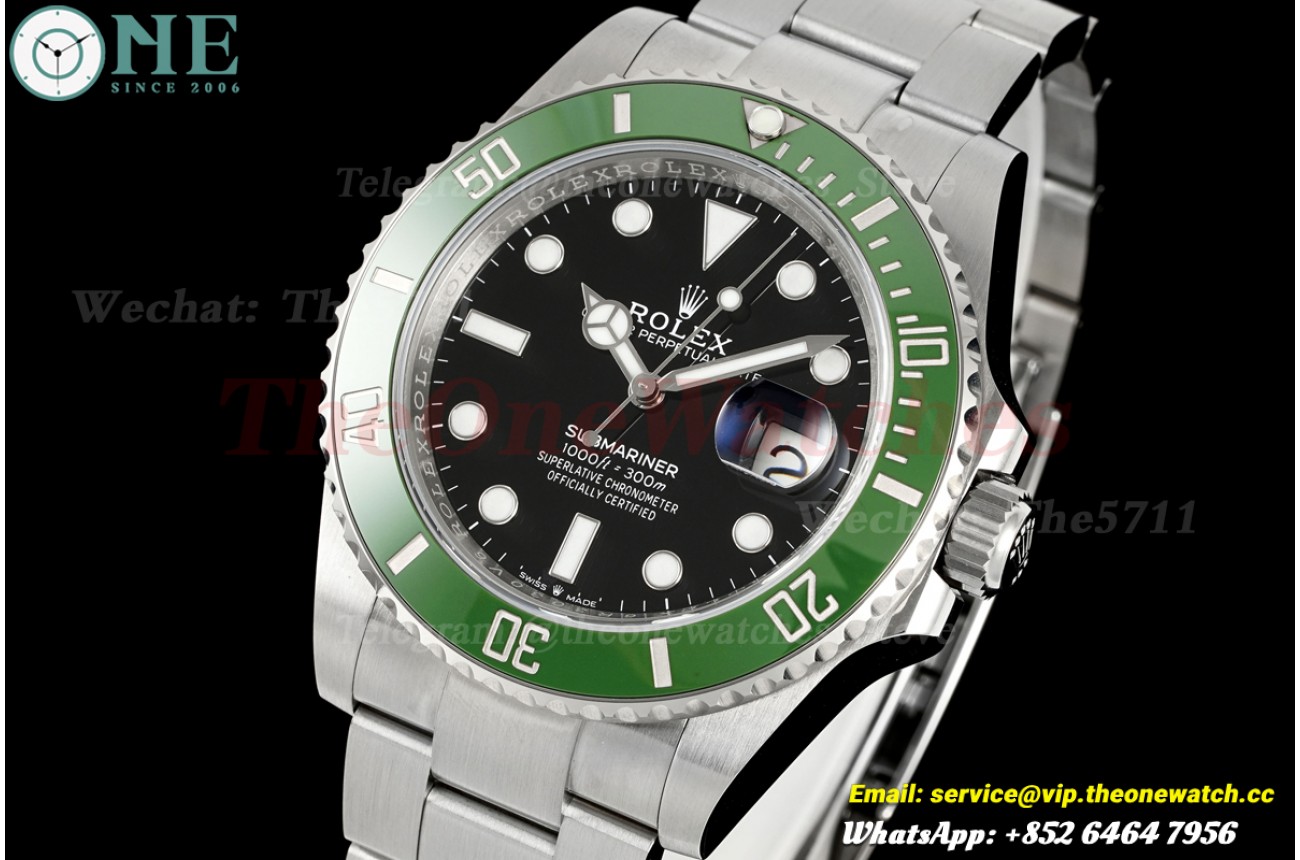 Submariner 126610LV Starbucks 41mm SS/SS Black Dial ARF DD3235 (MK2)