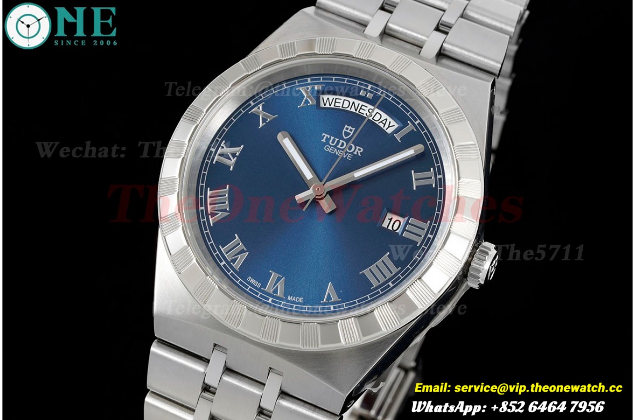 Royal Day-Date 41mm SS/SS Blue/Rmn V7F A2836