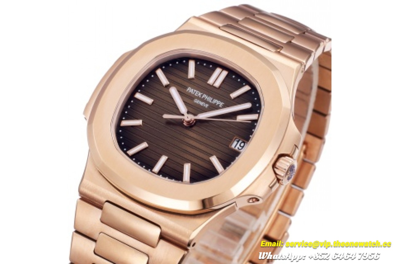 Nautilus 5711 40mm RG/RG Brown/Stk BBF DD324 Super Clone