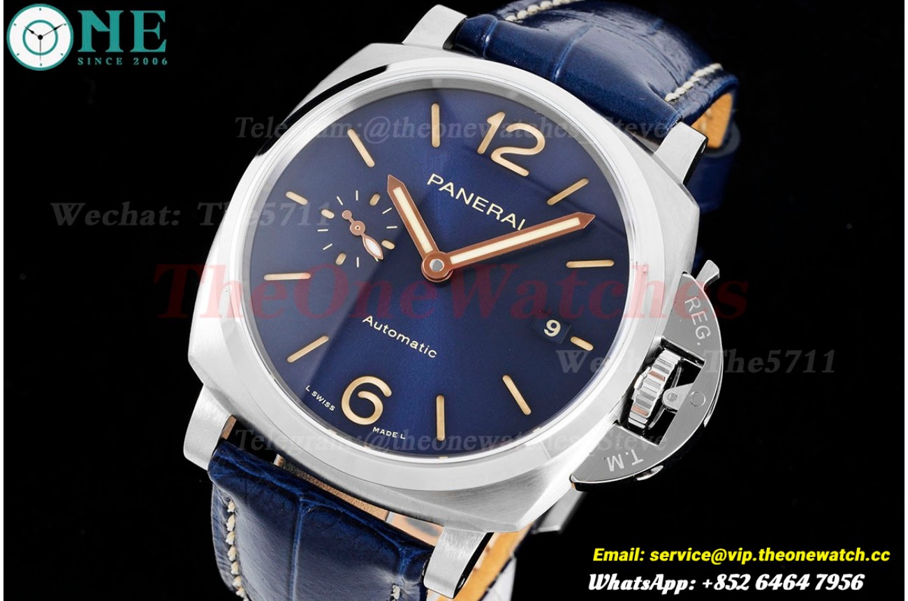 Luminor Due PAM927 42mm SS/LE Blue Dial VSF P900