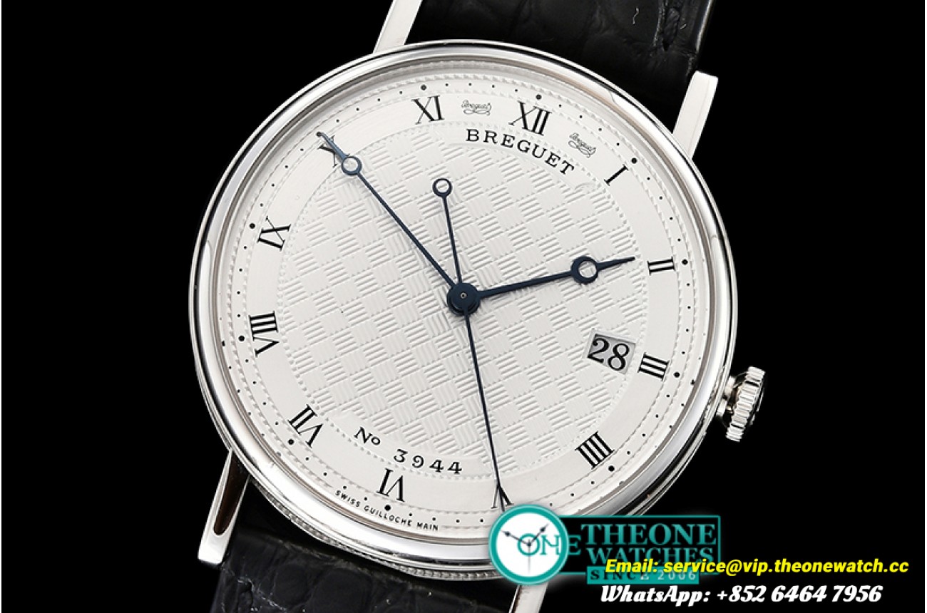 Breguet - Classique Ref.3944 SS/LE White/Rmn MKF V2 MY9015 Mod