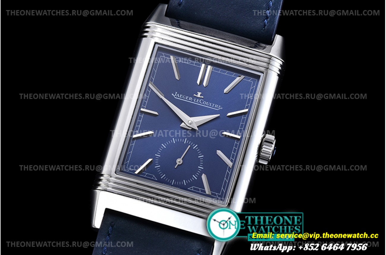 Jaeger Lecoultre - Reverso Tribute Small Seconds SS/LE Blue MGF A854A