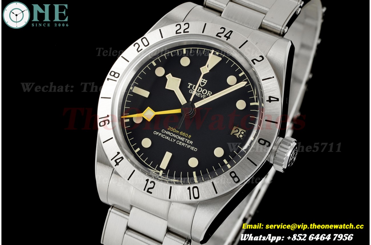 Black Bay Pro M79470 GMT 39mm SS/SS Black Dial ZF VR3186
