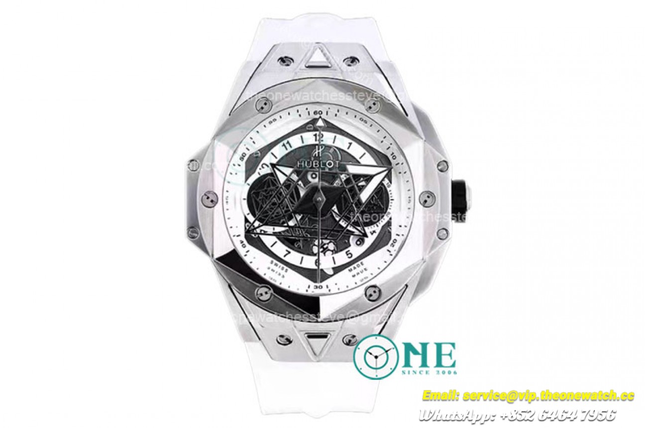 Hublot – Big Bang Sang Bleu II TI/RU White 7750