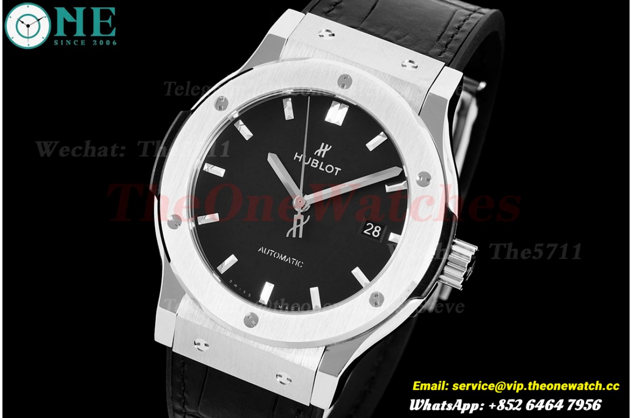 Classic Fusion 42mm SS/LE Black/Stk APSF A1110