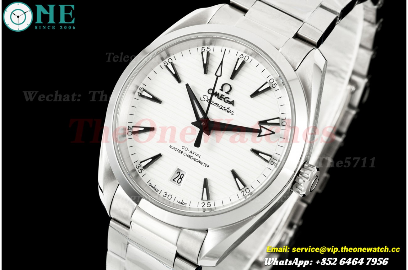 Aqua Terra 38mm SS/SS White Dial VSF VS8800