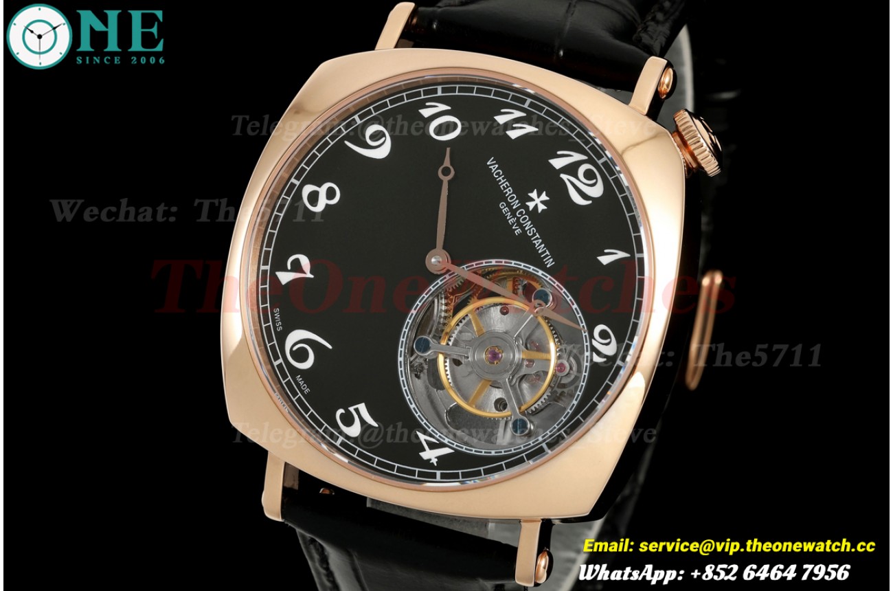 Historiques 40mm RG/LE Black DIal RMSF Tourb