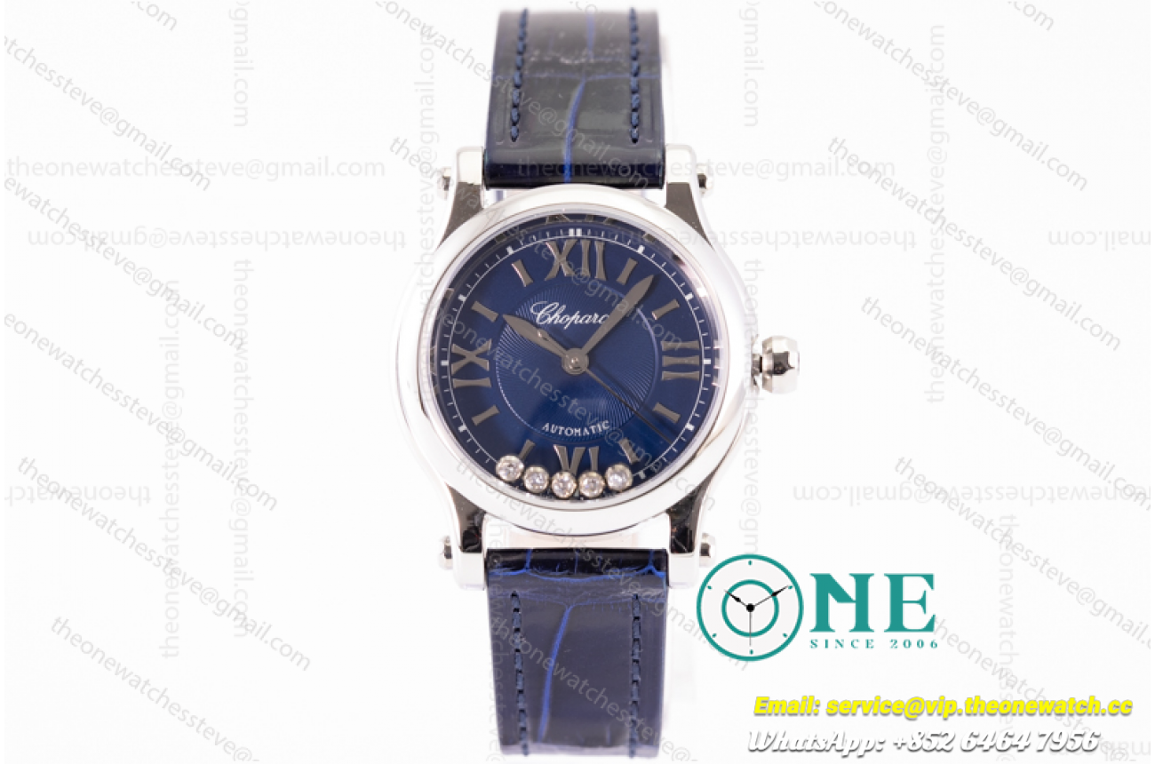 Chopard –Happy Sports 30mm SS/LE Blue YF A2892