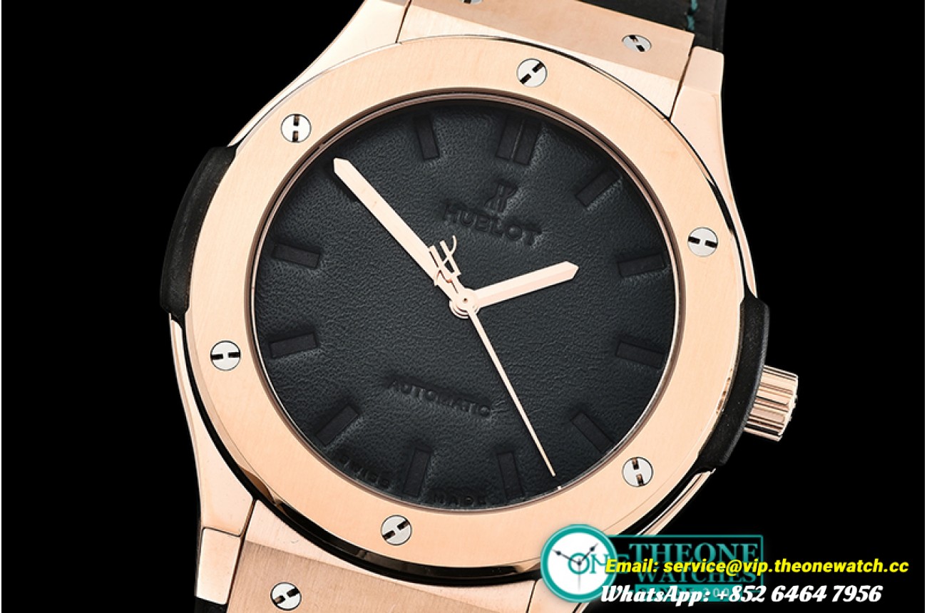 Hublot - Classic Fusion Berluti Scritto RG/LE Green V2 A2892