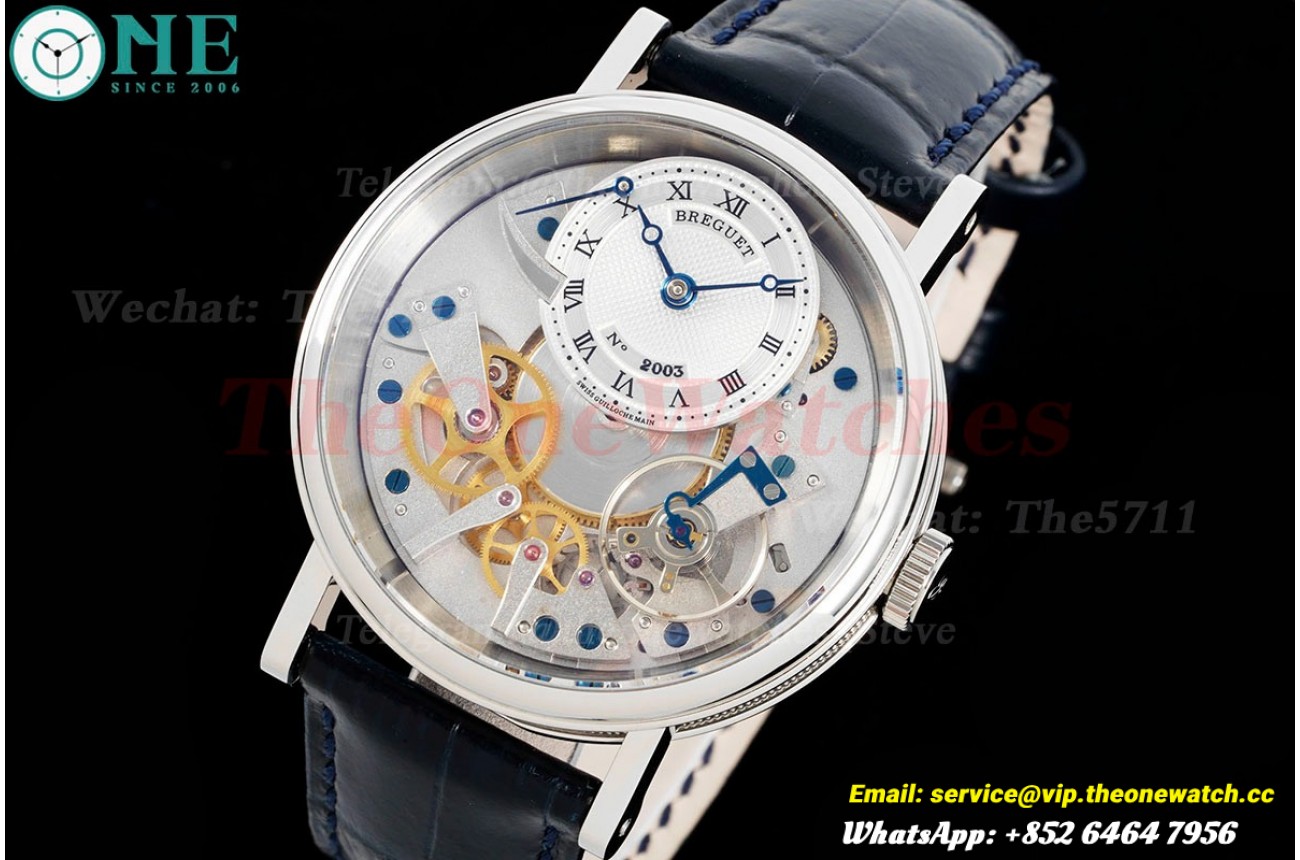 Tradition 7057BB/11/9W6 40mm SS/LE Grey/White SF A507