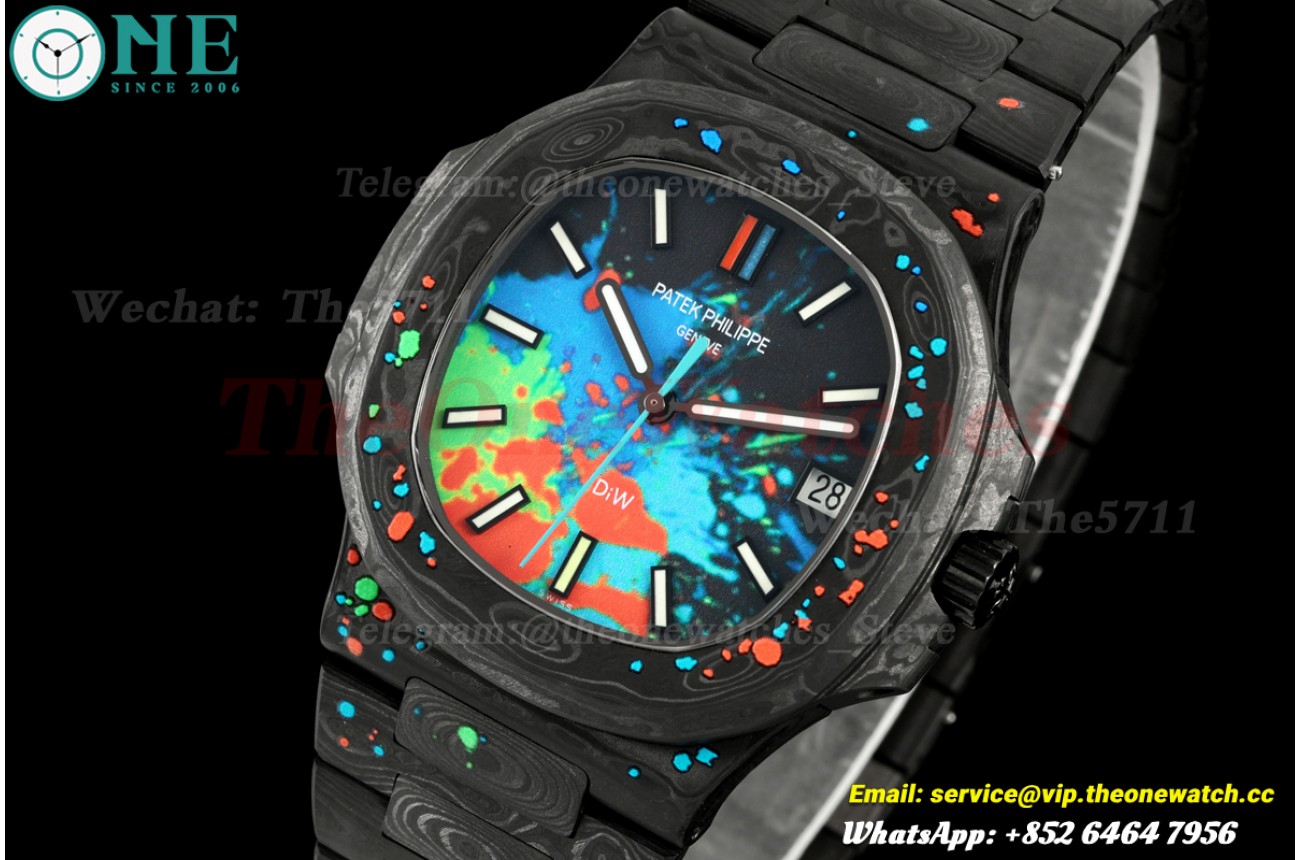 Nautilus 5711 Diw 40mm FC/FC Colorful Dial DIWF MY9015 Mod