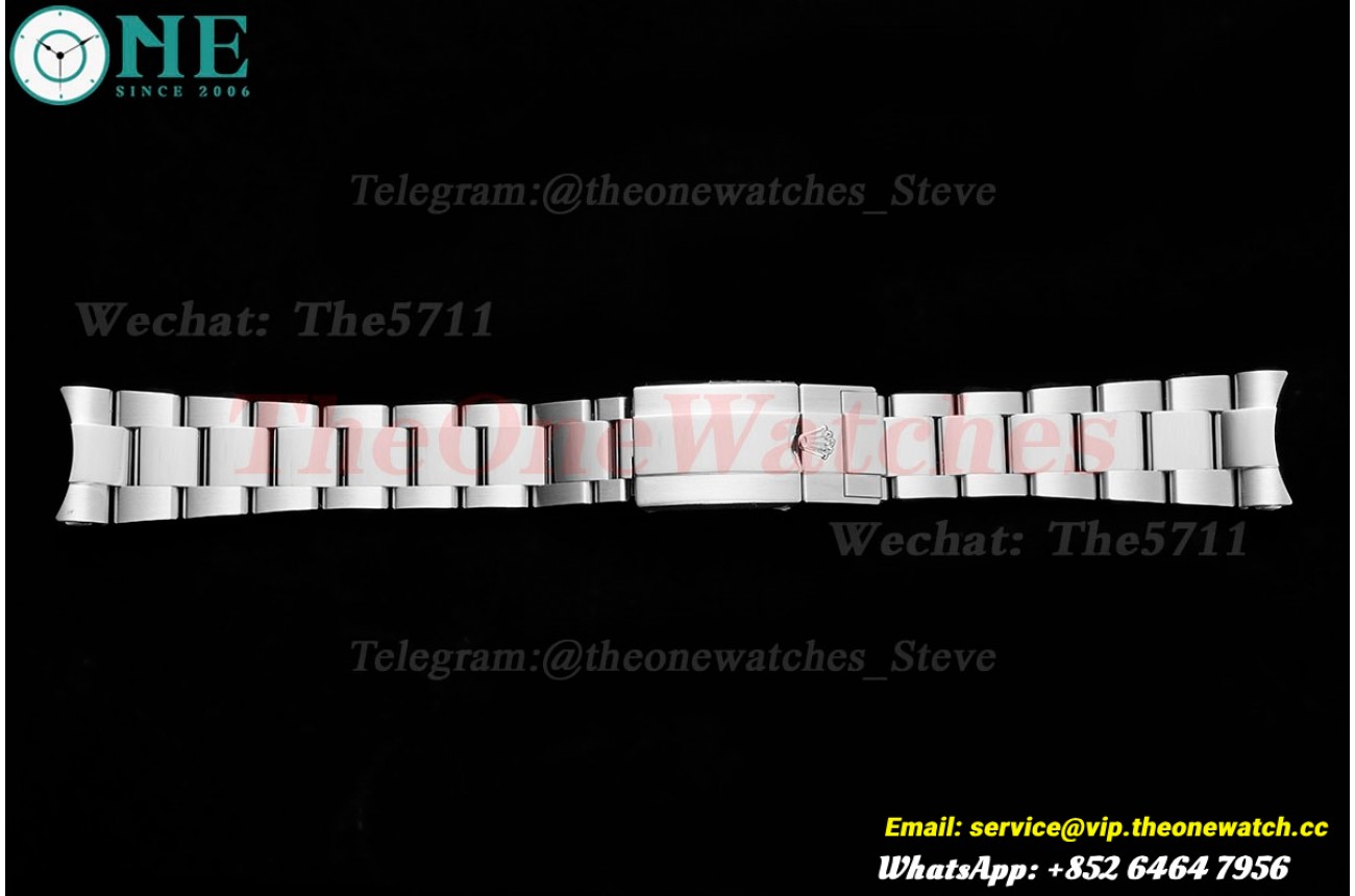 GMT-Master II Solid Stainless Steel 904L Oyster Bracelet with Updated Rolesor Clasp