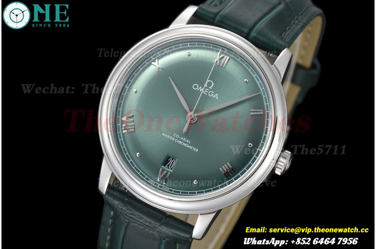 De Ville Prestige Date 40mm SS/LE Green Dial BLSF A8800