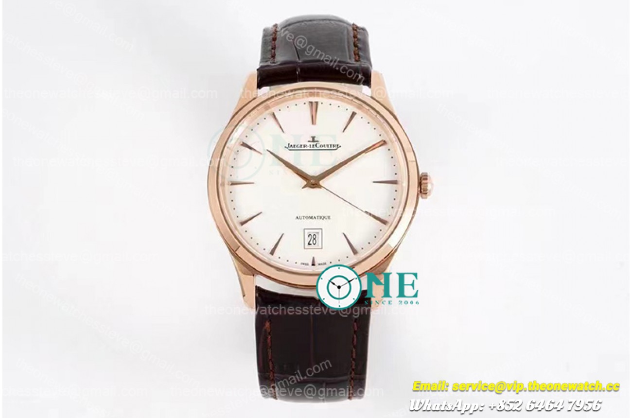 Jaeger Lecoultre  - Master Ultra Thin Date V3 RG/LE Rose ZF Cal.899