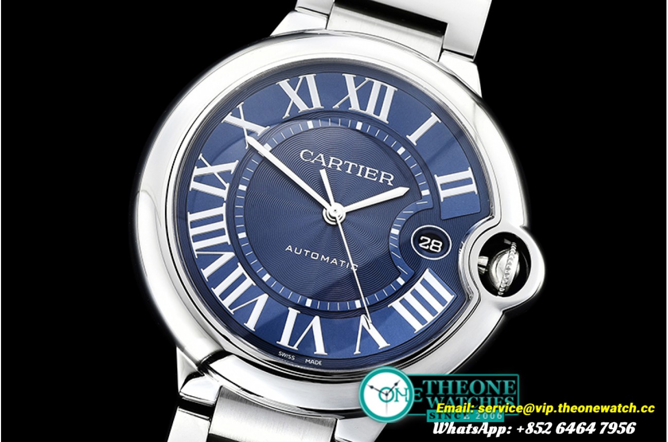 Ballon Bleu 42mm SS/SS Blue V6F V4 Asia 2824
