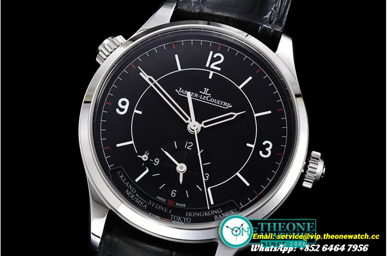 Jaeger LeCoultre - Master Control Geographic Sector SS/LE Blk MY9015 Mod