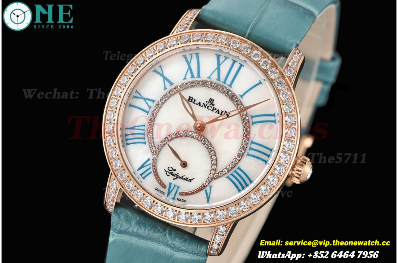 Ladybird Colors 35mm Dia Blue RG/LE Mop Dial BLSF A23J