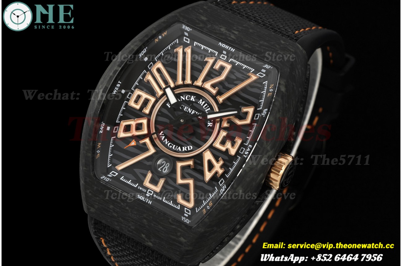Vanguard V45 45mm CAR/NY Black/RG Num ABF A2824