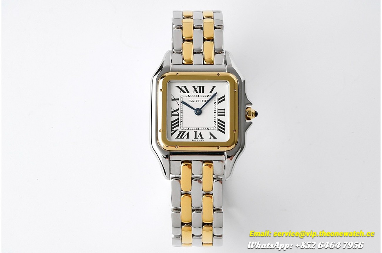 Panthere Secrete De Ladies 27mm YG/SS White Dial BVF Quartz