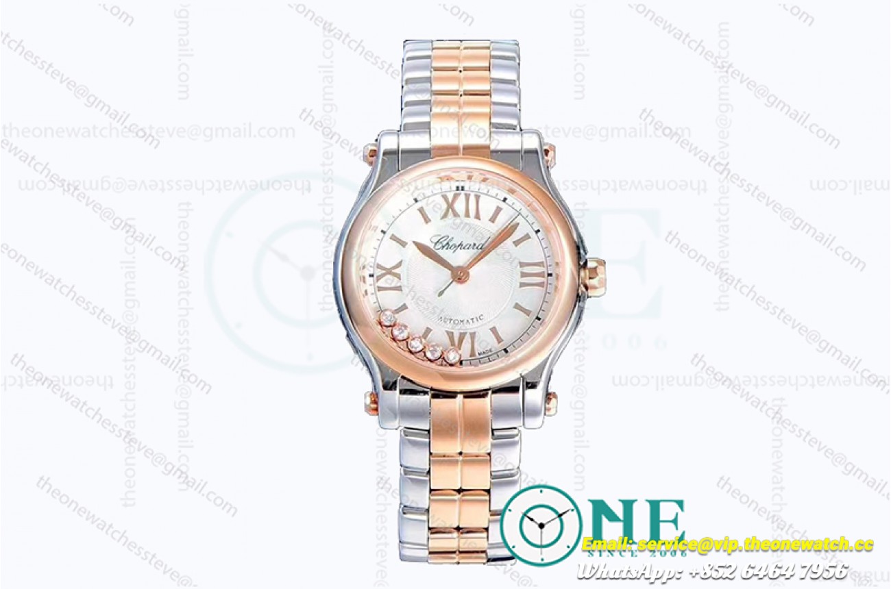 Chopard - Happy Sports SS/RG Wht/Rom YF A2892 Mod