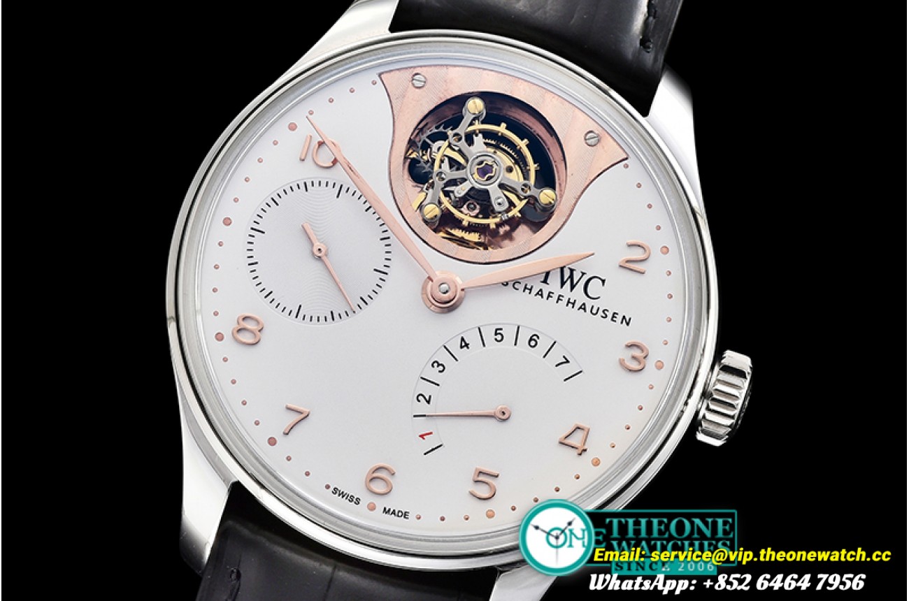 Portugieser 44mm SS/LE White Dial YLF Tourbillon