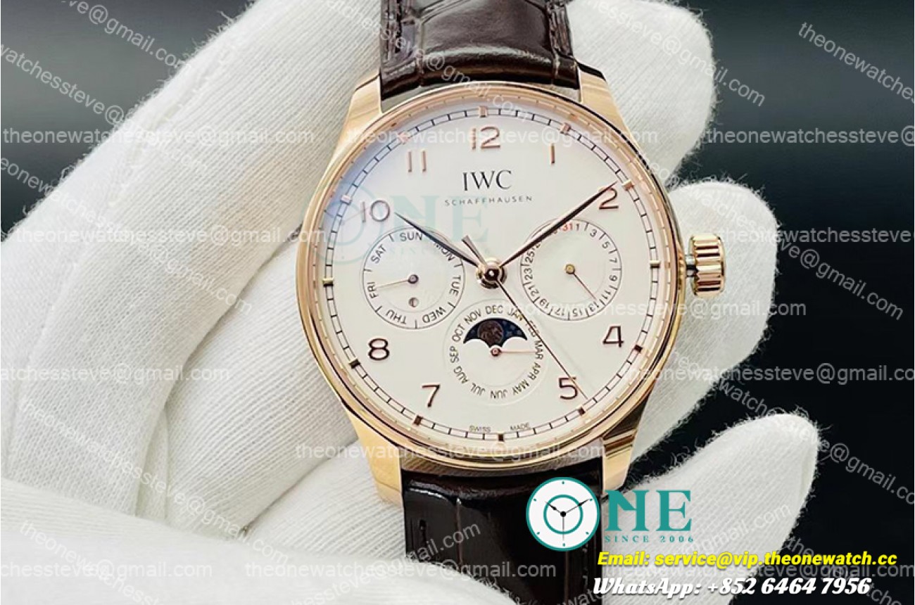 IWC - Portugieser Perp RG/LE White IWSF 9015