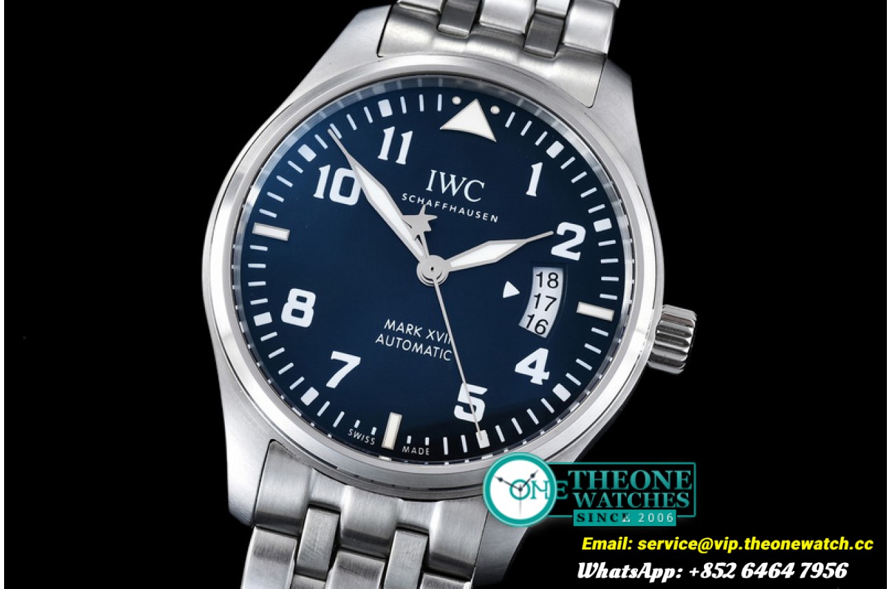 IWC - Mark XVII LPP Blue SS/SS A-2892
